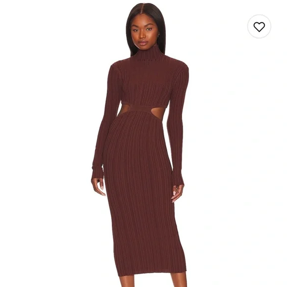 white christmas dresses Jennifer Cutout Turtleneck A-Line Mini Dress | 3 Colors main image 0